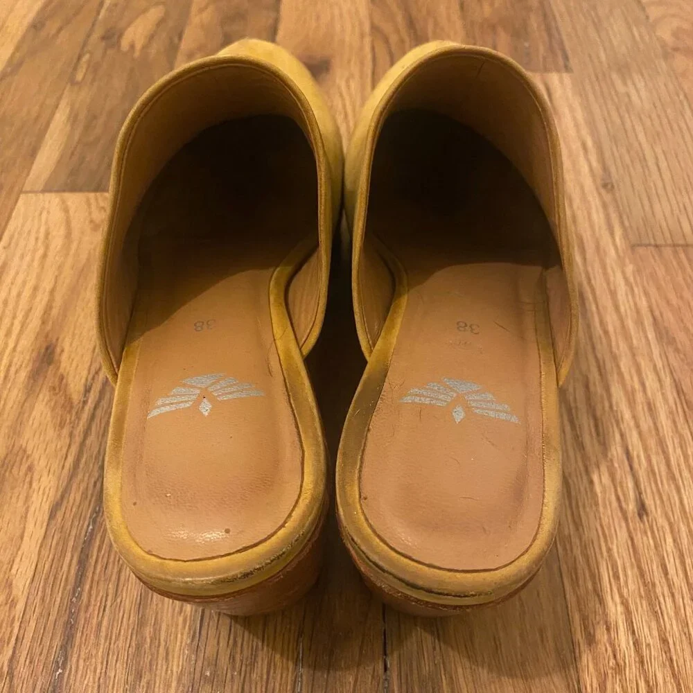 Fortess Of Inca Ava Clogs Amber sz 38 - Picture 7 of 8